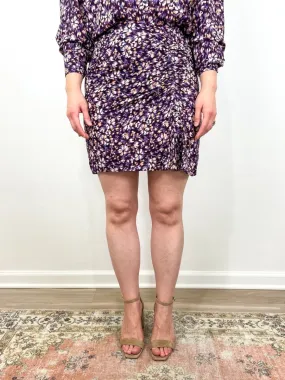 Angelica Skirt in Purple/Orange