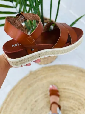 On Your Mind Sandals In Cognac